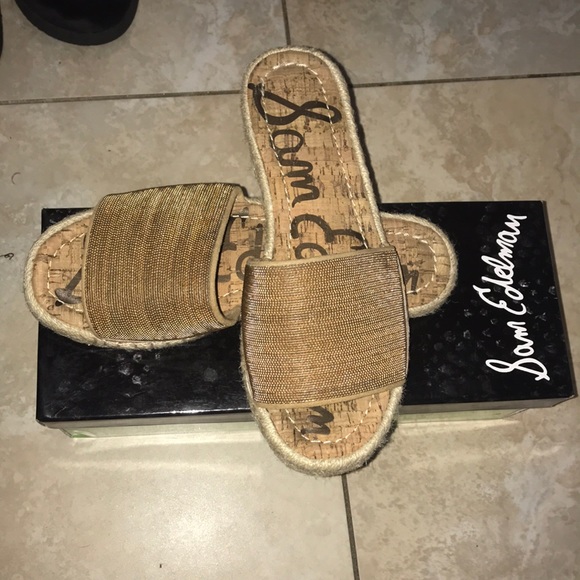 SAM EDELMAN SLIDE SANDALS - Picture 7 of 7